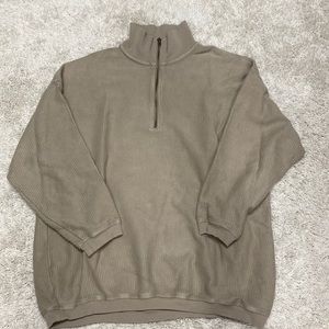 Boyfriend quarter zip